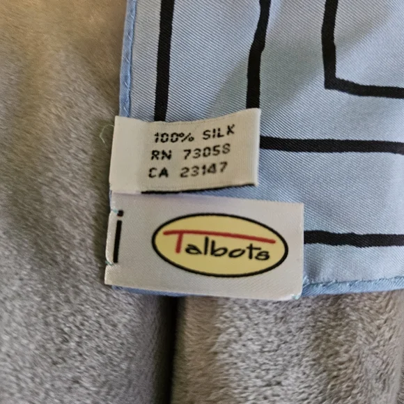 Talbots Citrus Silk Scarf - Picture 5 of 5